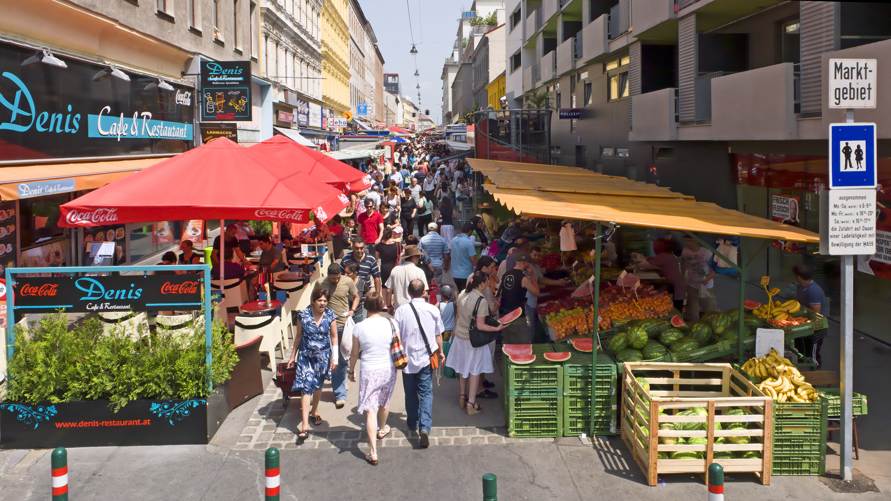 Brunnenmarkt in Vienna